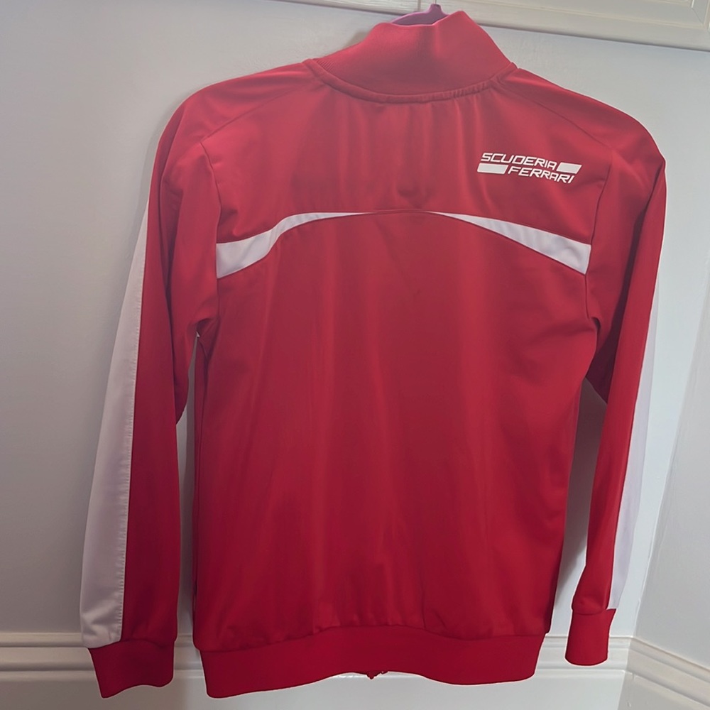 Puma Ferrari | Red Sweatshirt Kids Medium - Picture 3 of 3